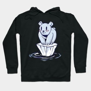 global warming environment POLAR BEAR  Hoodie